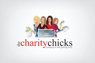 design charity chicks with a new logo