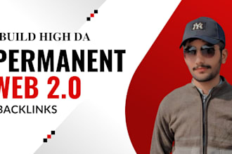 build high da dofollow permanent web 2 0 backlinks