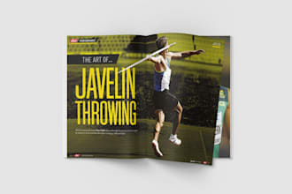 make professional magazine and catalog design layouts for brand success