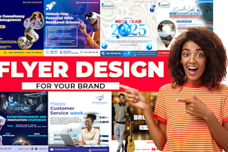 do professional social media flyer design within 24 hours