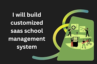 build customized saas school management system