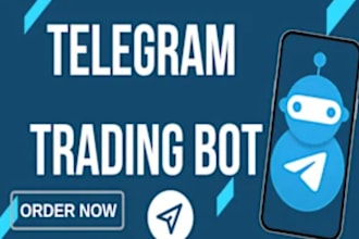develop telegram chat bot, telegram crypto bot,trading bot,ai chat bot, mini bot