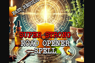 cast strong road opener spell clear obstacles, remove blockages