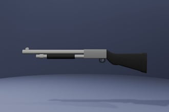 model custom 3d weapons, guns, objects for roblox  game