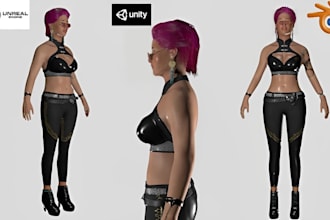 do 3d game character, 3d character rigging, 3d game animation, wonder dynamics