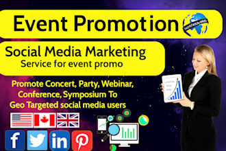 be your event marketing manager, eventbrite events promotion, webinar facebook