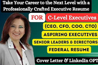 write executive resumes for c level executives ceo, cfo, ecqs and resume writing