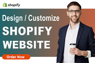 do shopify customization, store design, and landing page creation