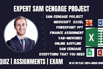 do urgently your sam cengage microsoft office projects and any other projects