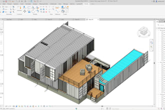 do 3d bim models and architectural drawings using revit