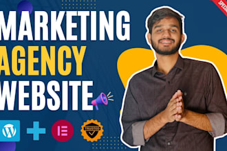 design a high converting digital marketing agency website