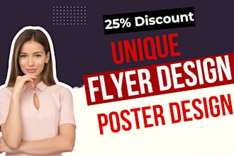 create flyer, brochure, and graphic design