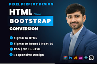convert figma to html css, figma to react, xd to html, figma to tailwind