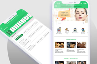 do multiprovider ondemand service website and handyman mobile app development