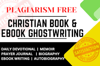 ghostwrite christian ebook format prayer journal rewrite daily devotional KDP