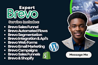 setup brevo sales funnel for your business website email marketing automation