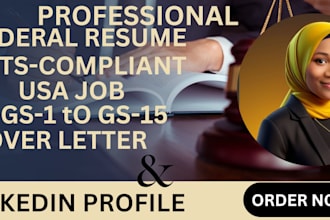 offer federal resume writing  for your targeted job in  usajob