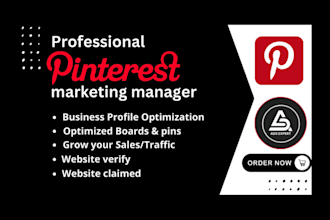 create pins and boards as a pinterest marketing manager