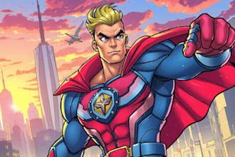 design you a character or superhero
