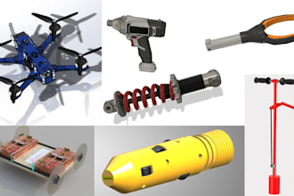 3d design and modifications using solidworks