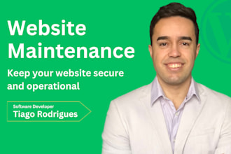 provide expert website maintenance, support, and  updates for your site security