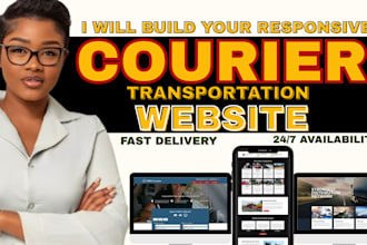 courier website logistic, freight website towing, transportation courier website
