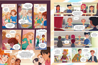 manga comic book illustration graphic novel book cover design nsfw comic book