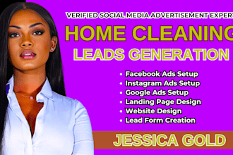 home cleanling leads home cleaniing facebook ads  cleaning google ads video ads