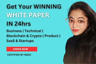 write a winning white paper that positions you as an industry leader