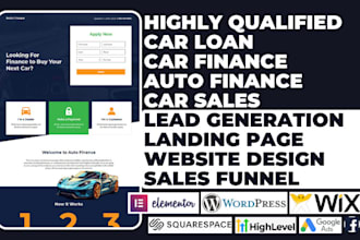 generate car loan leads auto loan car finance leads car sales auto finance leads