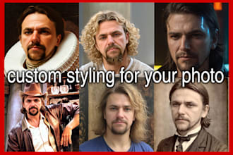 create custom styling for your photo using photo editing ai