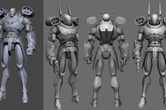 3d charactar model 3d action figure articulated action figure anime model figure