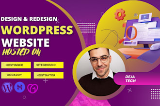do hostinger wordpress website, hostinger website design, duda weebly website
