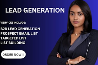 b2b lead generation lead scraping lead list sales leads email contact list