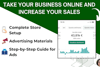 create a new ecommerce store for your physical shop to increase your revenue