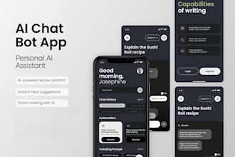 build ai chatbots, ai web ,mobile apps, ai saas solutions with integration