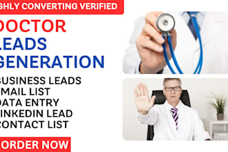 do b2b doctor leads prospect list building business leads