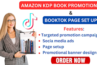 promote your KDP book to a target tiktok audience