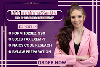 register a US llc and  US non resident and obtain legitimate ein number