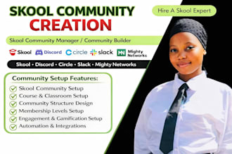 skool community course setup mighty network ghl skool membership and automation