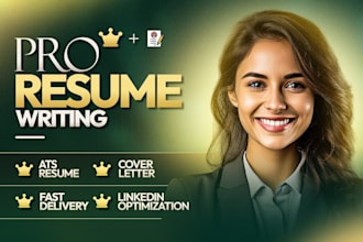 do ats resume writing, cover letter and optimize linkedin