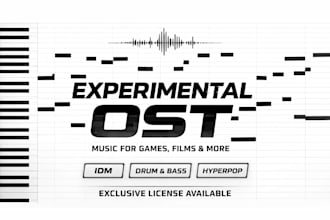 produce original experimental sound tracks