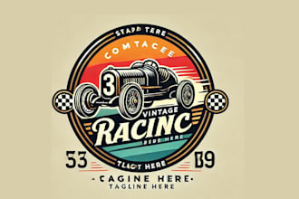 design professional car wash, car racing and automotive logo