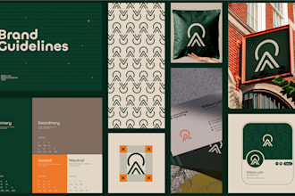 design professional brand guidelines and brand style guides