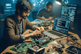 do arduino, esp32 and mechatronics engineering projects