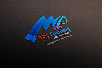 make unique commercial wash and cleaning service logo