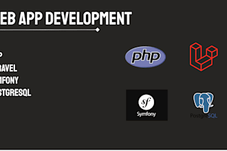 develop and maintain your PHP, symfony or laravel app