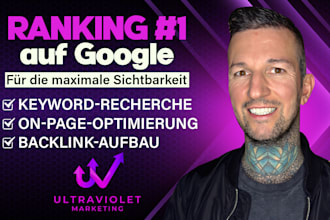 provide monthly SEO service to boost your german website
