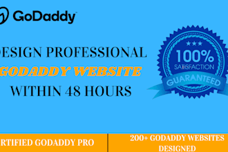 design godaddy website development redesign godaddy website design