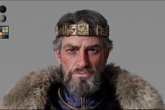 do 3d realistic game character unreal engine character 3d character texture